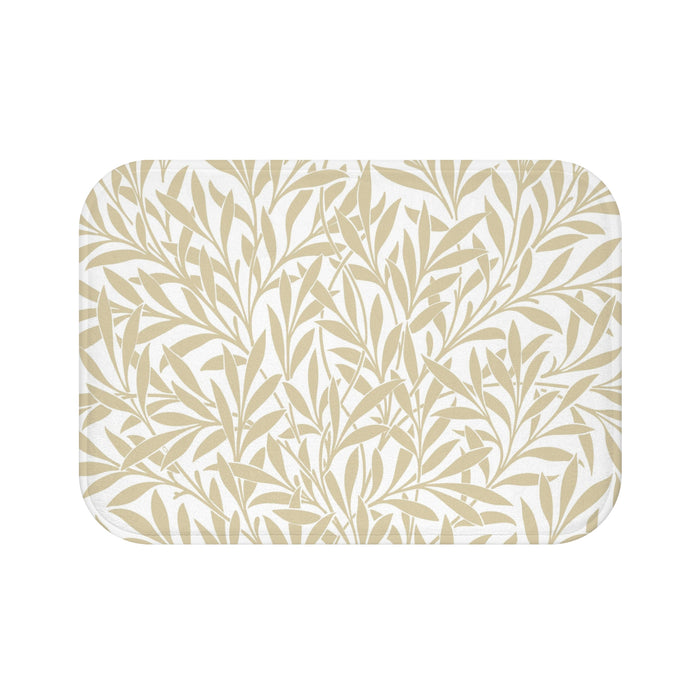William Morris Bath Mat Willow Beige
