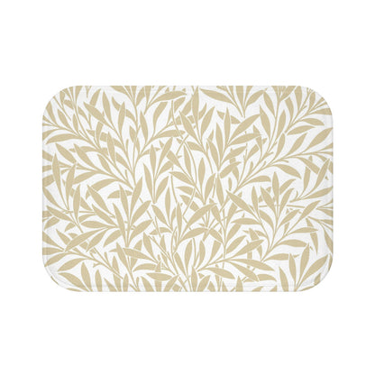 William Morris Bath Mat Willow Beige