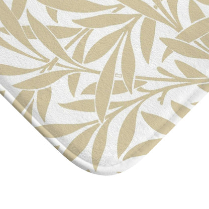 William Morris Bath Mat Willow Beige