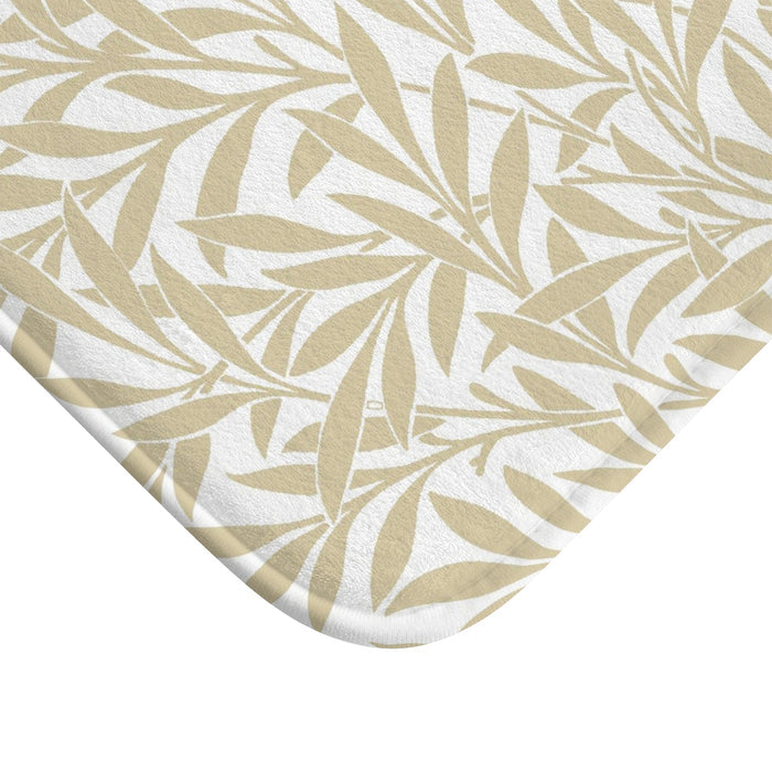 William Morris Bath Mat Willow Beige