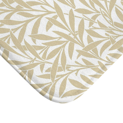 William Morris Bath Mat Willow Beige