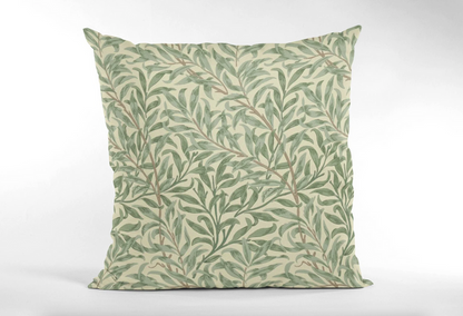 Willow Bough Outdoor Pillows William Morris Green