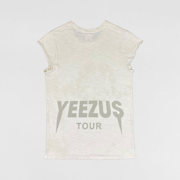 Yeezus Tour 2013 Black Friday Cut Off Tee In White