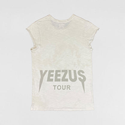 Yeezus Tour 2013 Black Friday Cut Off Tee In White