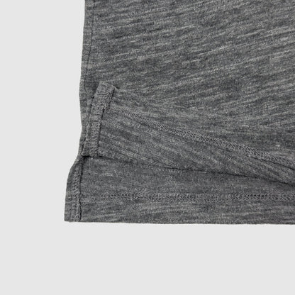 Yeezus Tour 2013 'Black Friday' Logo Tee In Heather Grey