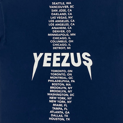Yeezus Tour 2013 Navy Photo Tee By Nick Knight