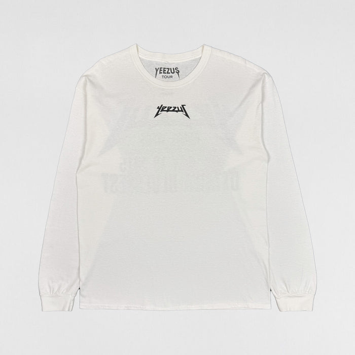 Yeezus Tour 2015 Ottawa Bluefest Logo Long Sleeve