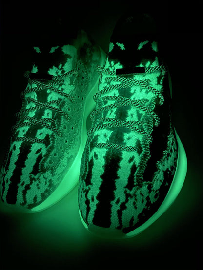3M Rope - 3M Reflective Rope Laces V2 - Glow In The Dark Off White / Yeezy 380 Calcite Glow