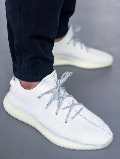 3M Rope - 3M Reflective Rope Laces V2 - Off White For Yeezy Boost 350 V2 Triple White / Zebra
