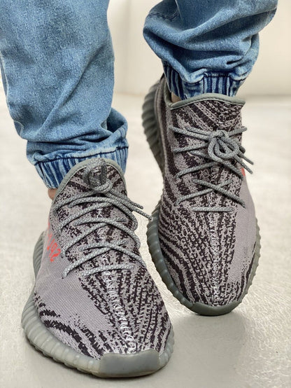 3M Rope - 3M Reflective Rope Laces - Static Beluga Grey / Yeezy 380 Mist