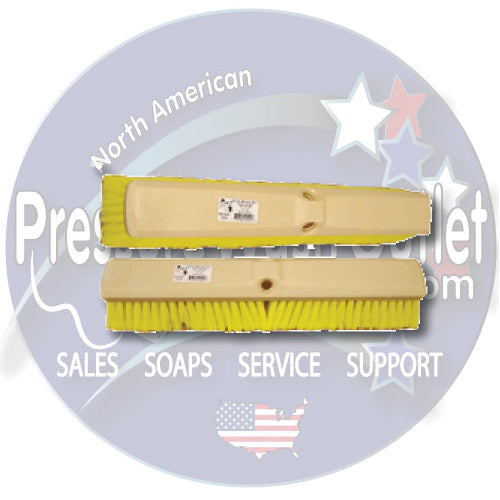 YELLOW 18" WASH BRUSH (NB6284)