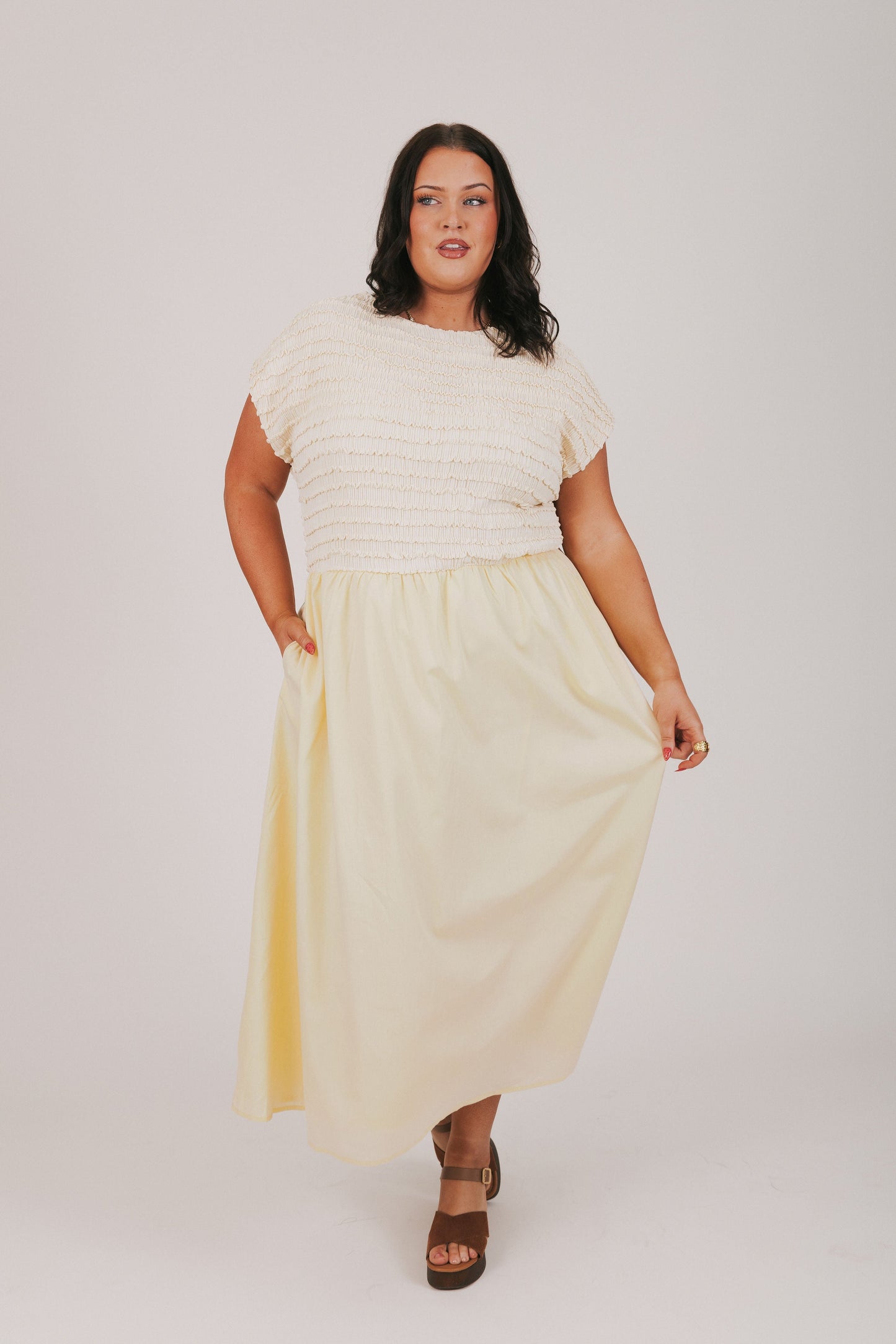 INCLUSIVE SIZING - Citrus Glow Dress