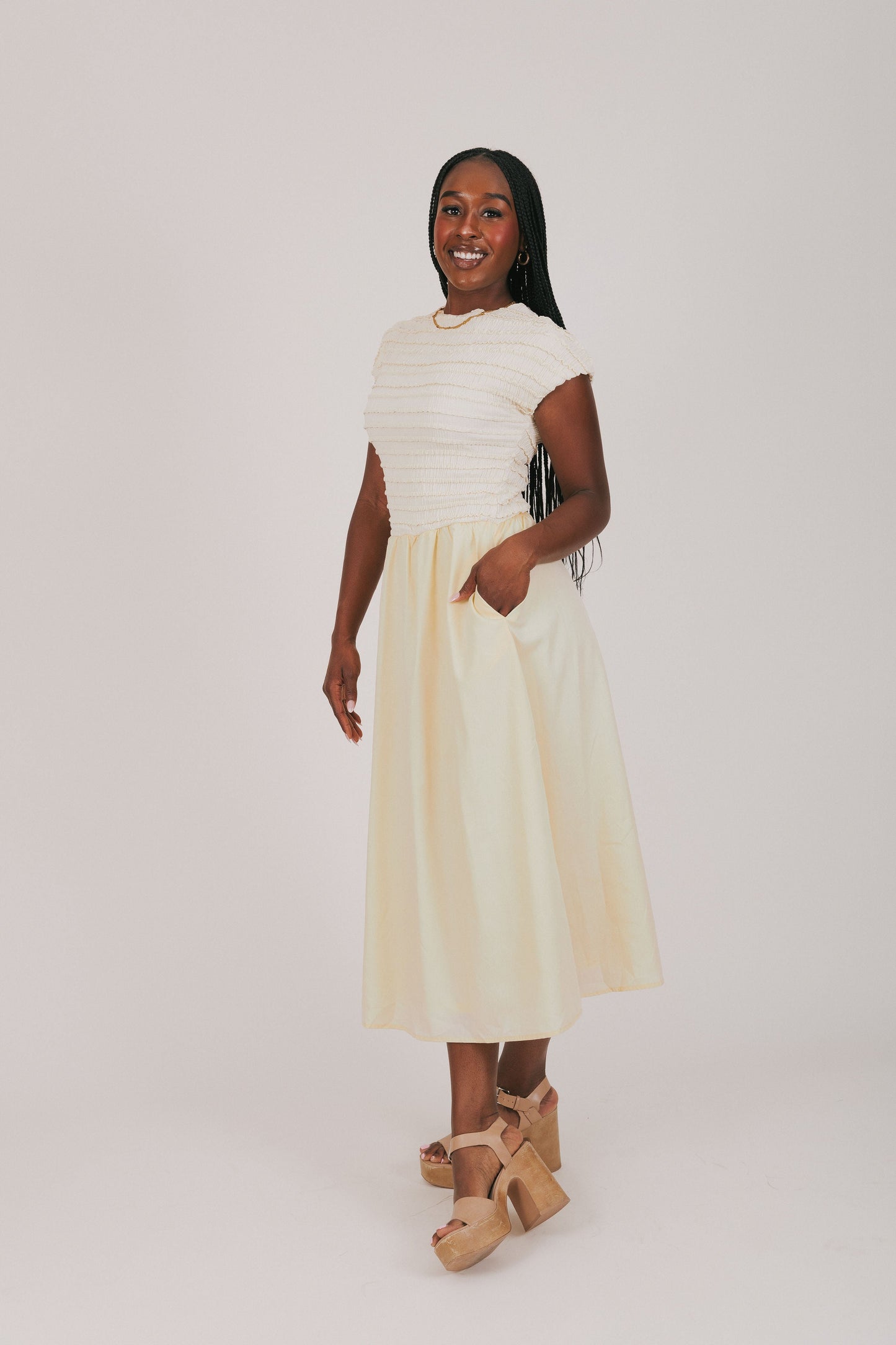 INCLUSIVE SIZING - Citrus Glow Dress