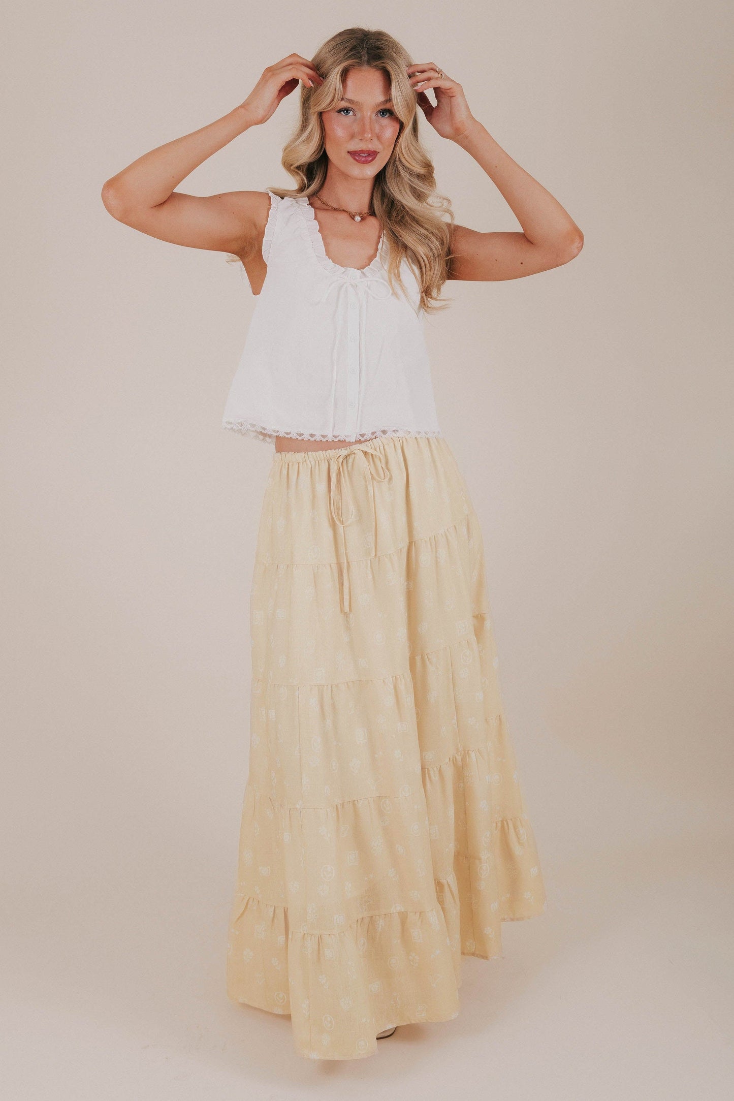 INCLUSIVE SIZING - Hop Into Spring Skirt
